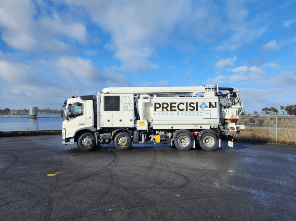 Precision hydro truck